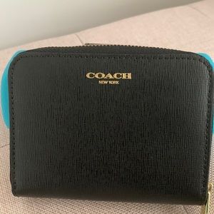 Coach leather wallet